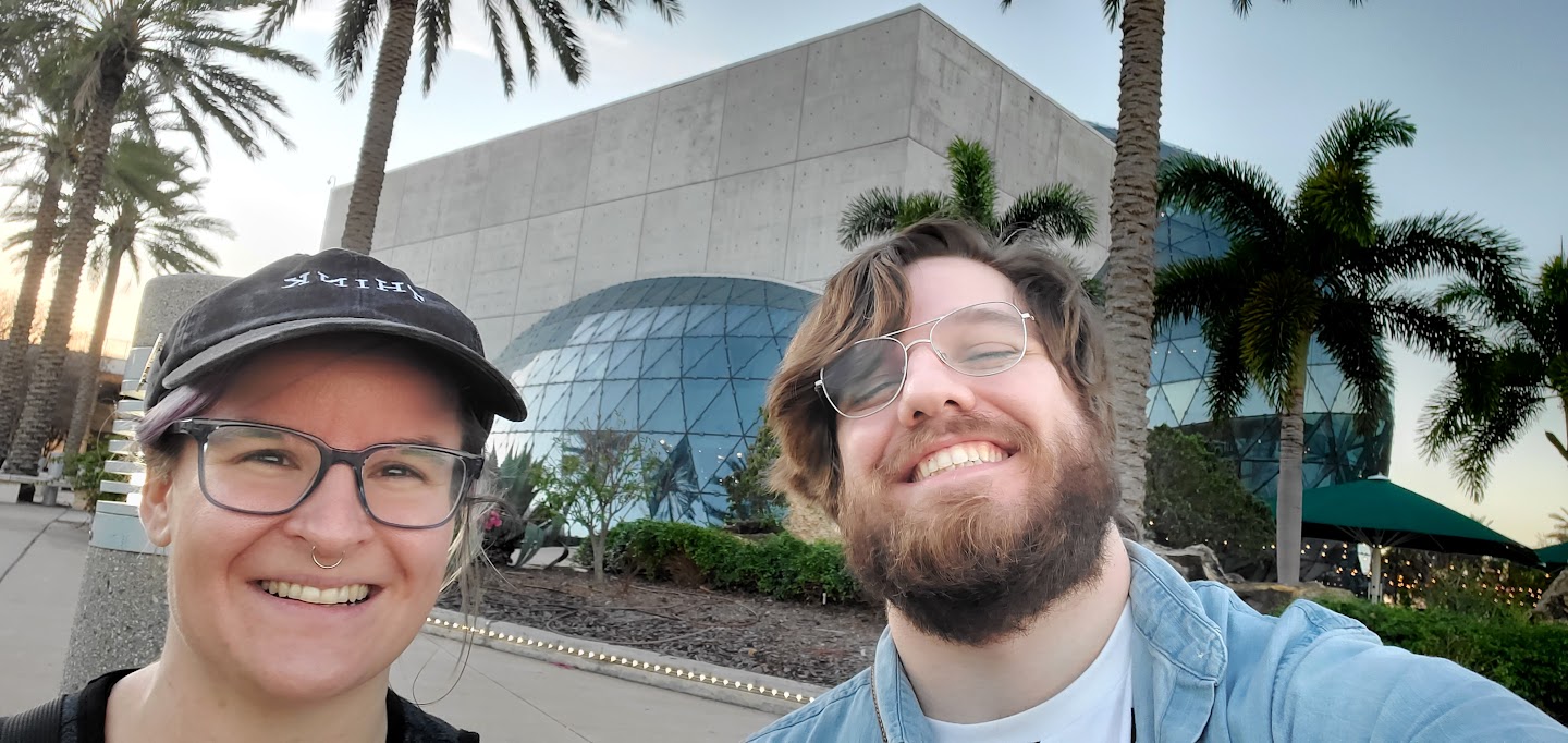 Selfie at the Dali Museum